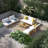 Muret 6 Piece Teak Sofa Seating Group with Cushions