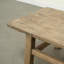 Table basse rétro 60 po de long, 24 po de large, teint de bois chaud naturel vieilli (la finition et la taille varient)