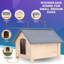 Schurz Wood Portable Insulated Dog House