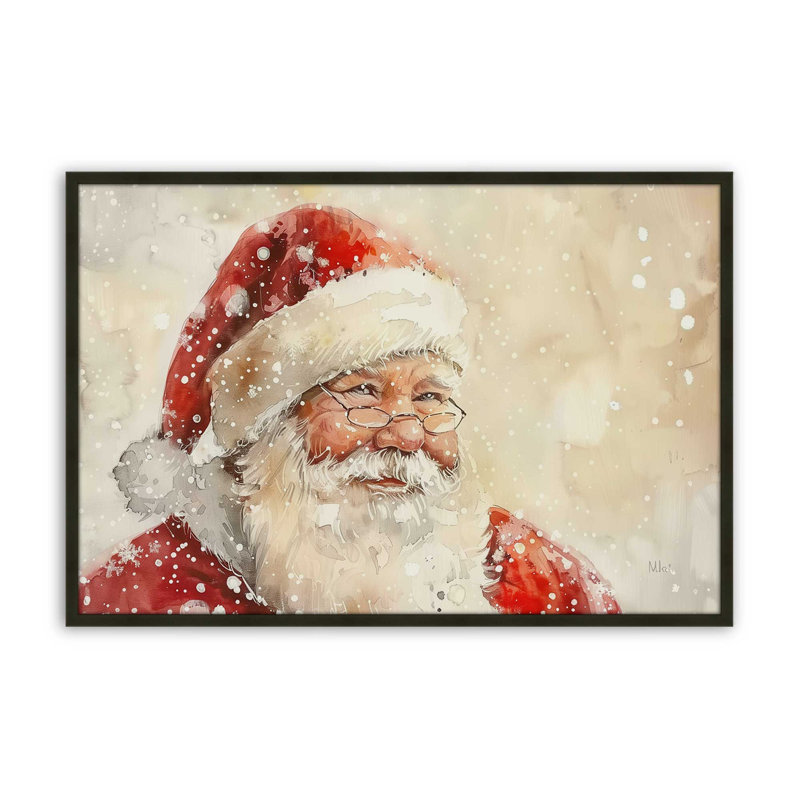 «Merry Whispers», reproduction d'art, 8 po x 10 po, Noir satiné