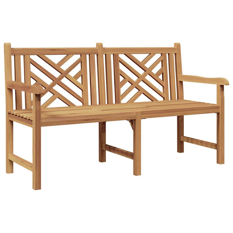 Solid Wood Outdoor Bench