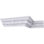 Endurathane Telma Twisted Leaf Crown Moulding, 2 7/8"H x 2 1/2"P x 3 7/8"F x 94 1/2"L, (11 1/4" Repeat), Factory Primed