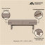Table basse 47 po Ella