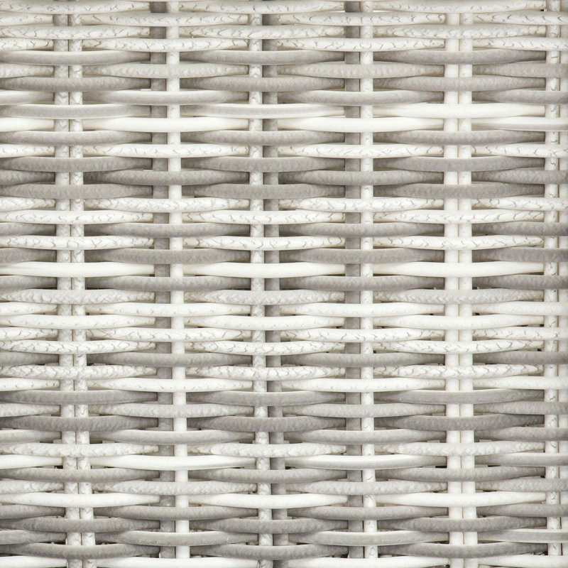 Sonoma Outdoor Ottoman, Linen Stone