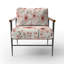 Chaise rembourrée Floral - Fauteuil Blush Blossoms-1209183527