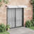 Crosston vidaXL Front Door Canopy, Outdoor Awning for Porch & Patio-1457780001-1397863858-1397863861