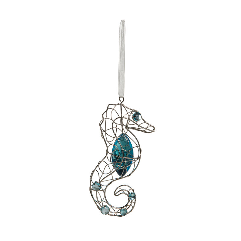 Ornement figurine suspendu hippocampee bijoux