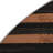 HorizontalStripes Brown Indoor and Outdoor Area Rug-439851056