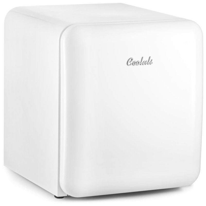 Cooluli Curve 1.7 Cuft Freestanding Compressor Fridge, White