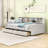 Spence Twin Upholstered Daybed with Storage and Side Shelf-1236638980