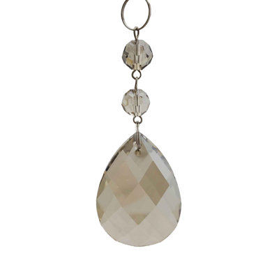 Handmade Crystal Finial Ornament