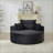 Boneless Sponge Single Sofa,fluffy Modern Sleeper Chair-1897849663-1897849657