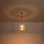 Luminaire suspendu pour îlot de cuisine 1 lumière en verre