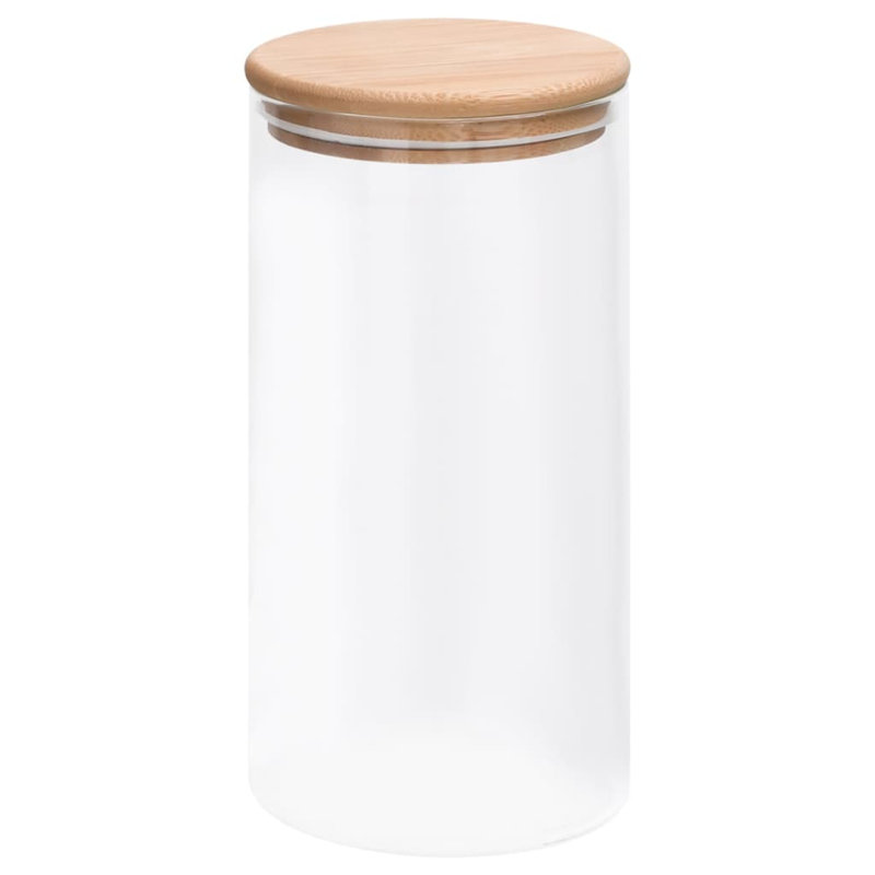 Jar - Set of 4, 10.23cm H x 10.82cm W x 10.82cm D