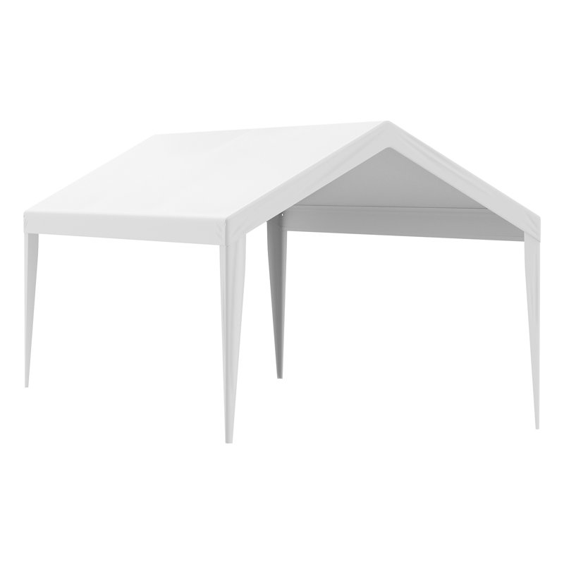 Auvent de remplacement pour tente de fête, H 112,2 po x l 120 po x P 240 po, Blanc