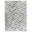 Natural Hide Cowhide Chevron Area Rug-101064493