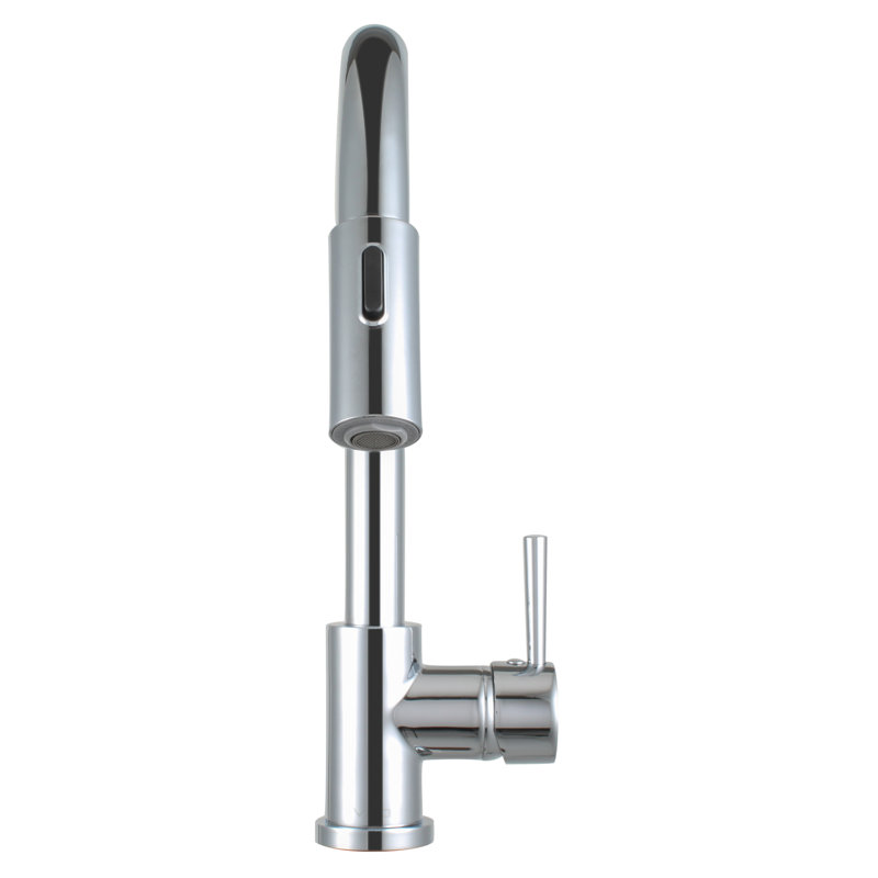 Eisen Home Morgana Pull Down Kitchen Faucet, Polished Chrome