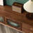 Solid wood black walnut TV cabinet-105968400