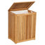 Edward Bamboo Cabinet Laundry Hamper with Handles