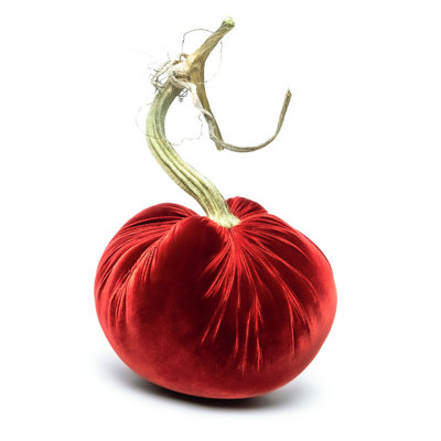 Cherry Silk Velvet Pumpkin