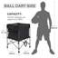 Plastic Freestanding Sports Rack