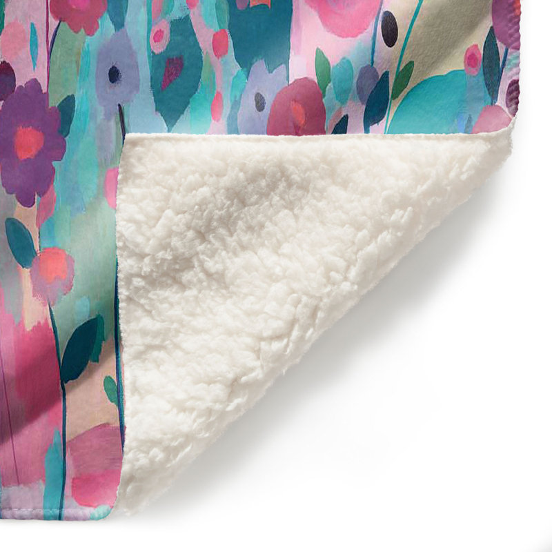  Couverture douce en sherpa, 51 po x 60 po