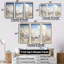 «Abstract Snowy Winter Mountains IV - Abstract Landscape», art mural-1127017621-1127017623