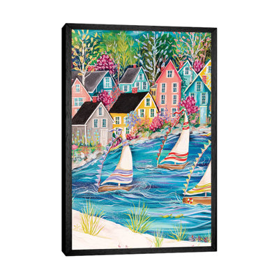 Coastal Life by Estelle Grengs - Painting on Canvas