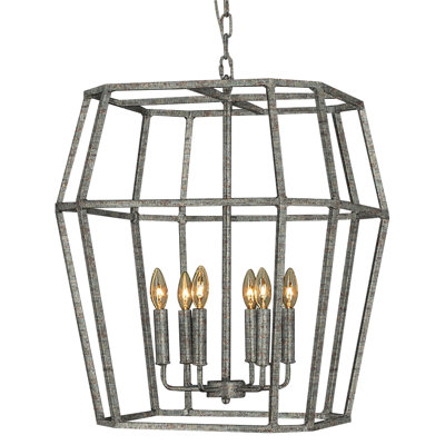 Paris 6 - Light Lantern Geometric Chandelier