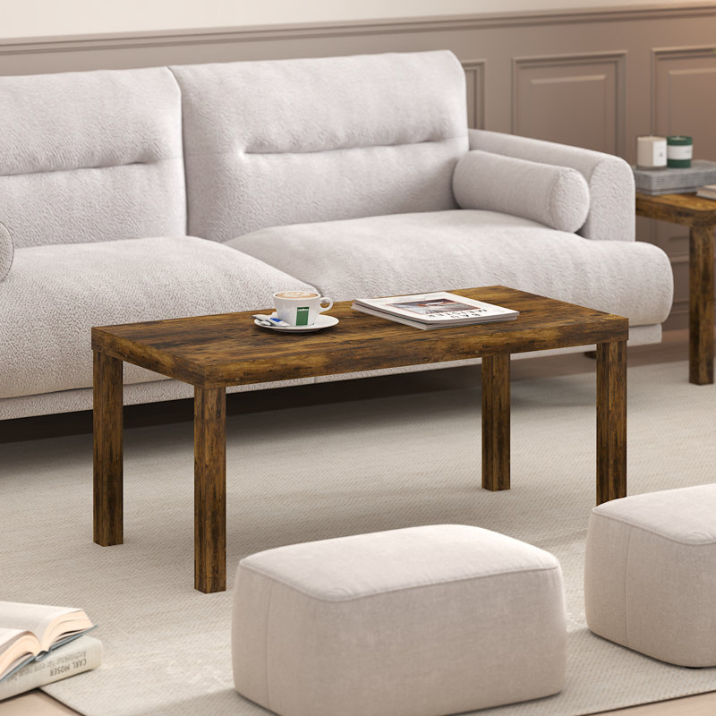 Malony Coffee Table, Amber Pine