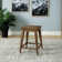 Ikshan Solid Wood Accent Stool