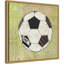 Reproduction d’art sur toile flottante « Play ball I soccer » par Courtney Prahl