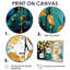 Adaysia - Ensemble de décoration murale feuilles-121578484-121578485-121578492