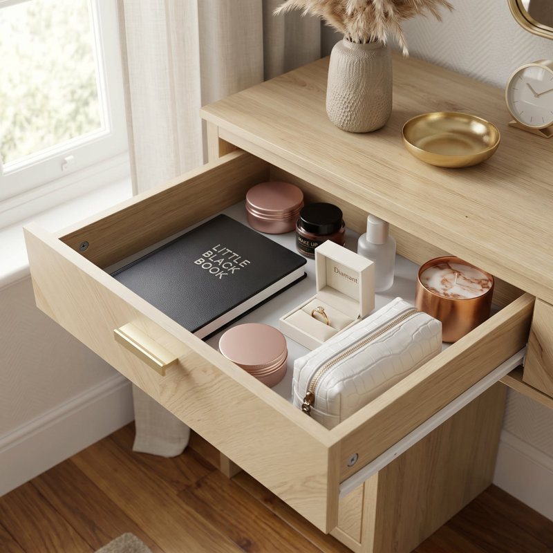 Adalinne Luxe Bedroom Duo, Oslo Oak