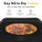 Electric Roaster Oven With Removable Pan-102063172