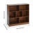 Bookcase With 7 Compartments, Rustic Display Cabinet Book Shelves For Bedroom,Living Room ,39.37(W)*9.06(D)*39.37In(H)-1817549150