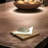 Brass Clam Wood Napkin Holder