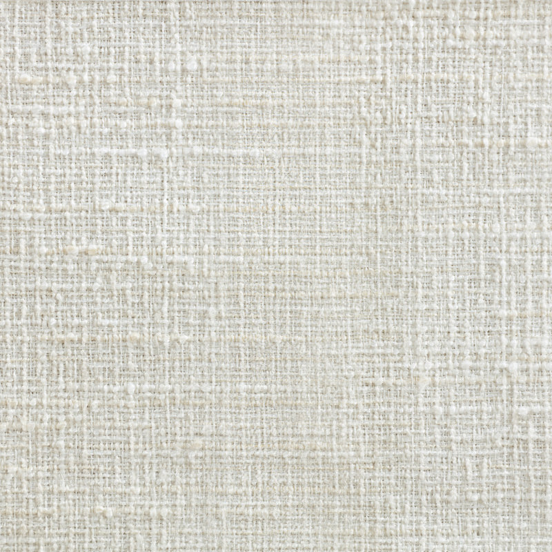 Banc en tissu texturé Priscilla, Tissu crème texturé en lin, Naturel