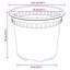 Round Flower Pot 24 Pcs Plastic-1534420394-1534420391