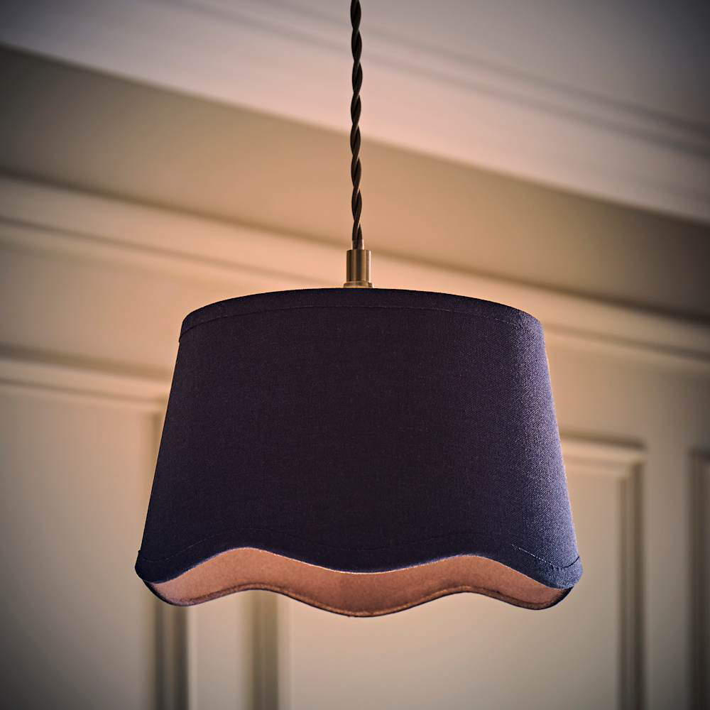 Alazar Linen Blend Empire Lamp Shade ( Slip-On )