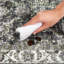 Tapis rétro délavé rétro délavé oriental antidérapant TPR à poils courts pliable, doux, non délesté, gris-1540478427
