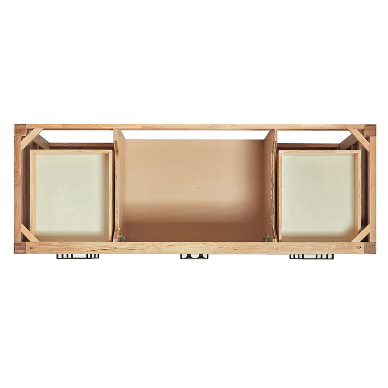 Cambridge 61'' W Single Vanity, Oak, Rectangular