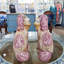 Porcelain Staffordshire Dog Figurines Pair-1729183288