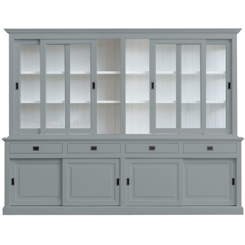 Burkett Display Cabinet, Traffic Grey