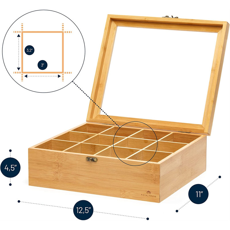 Ron Trading Wood Tea Box