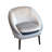 Velvet Barrel Chair-1877136095