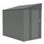 Remise de rangement Lean-To en acier 4 x 7 pi Olive Olive