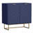 Laurens Manufactured Wood and Metal Accent Cabinet with Adjustable Shelves -1644019046