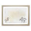 Three Flamingo Birds in Abstract - Picture Frame Graphic Art Print-55769493-55769494