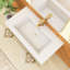 Meuble-lavabo mural simple vasque de 90 cm (35,5 po) avec comptoir en résine de pierre-1479870270